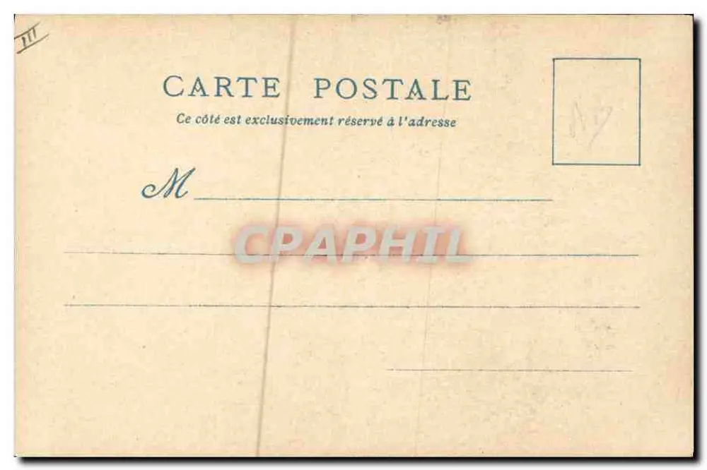 Place du Grand Châtelet — Alt-Paris — A. Rüdisa - Rückseite