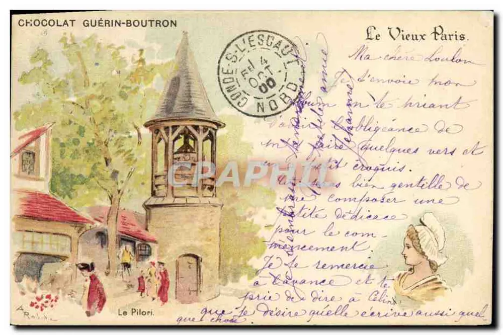 Das Galgenhaus — Condes-Suesgaut — Chocolat Guérin-Boutron - Vorderseite