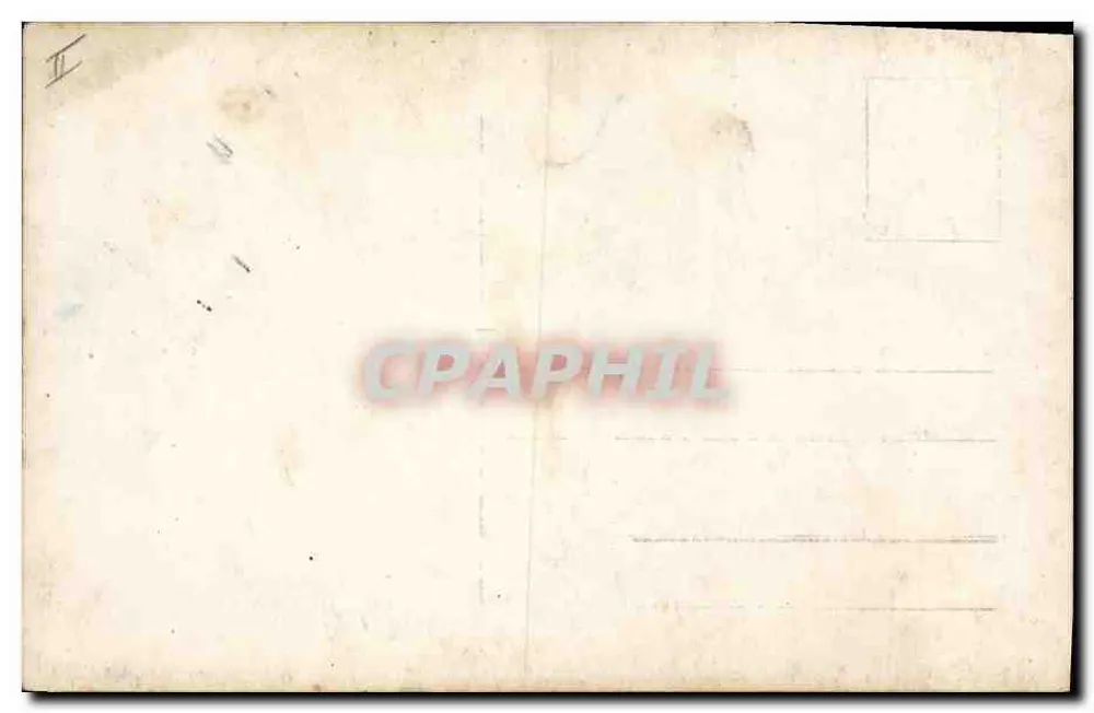 Portrait d'un officier en uniforme — éditeur non visible sur la carte - Verso