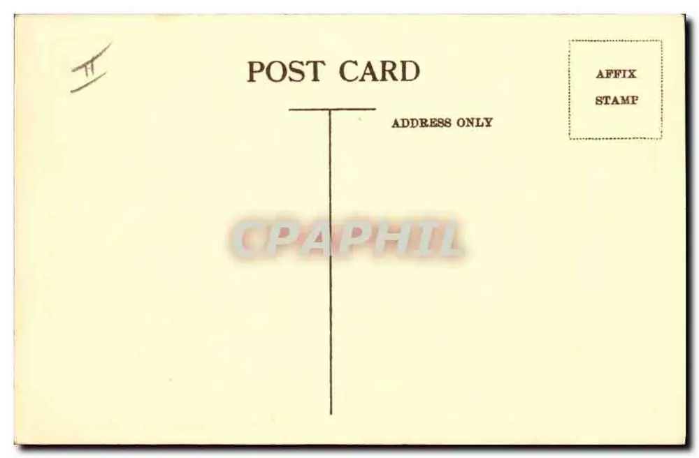 Sua Excelência o Rei Eduardo VII — retrato em uniforme — cartão postal - Verso