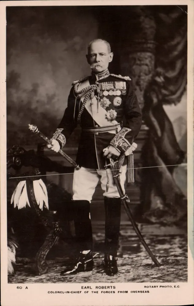 Earl Roberts — Colonel-in-Chief der Streitkräfte aus dem Ausland — Rotary Photo, E.C. - Vorderseite
