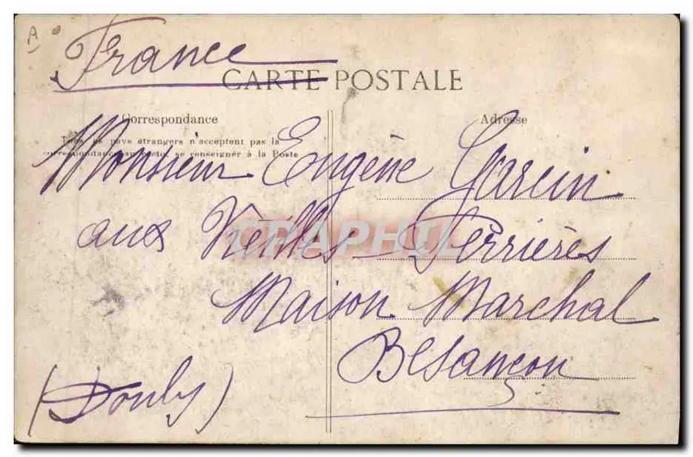 Algerije — Militaire scènes — Ideale Collectie P. S. n°583 - Achterkant