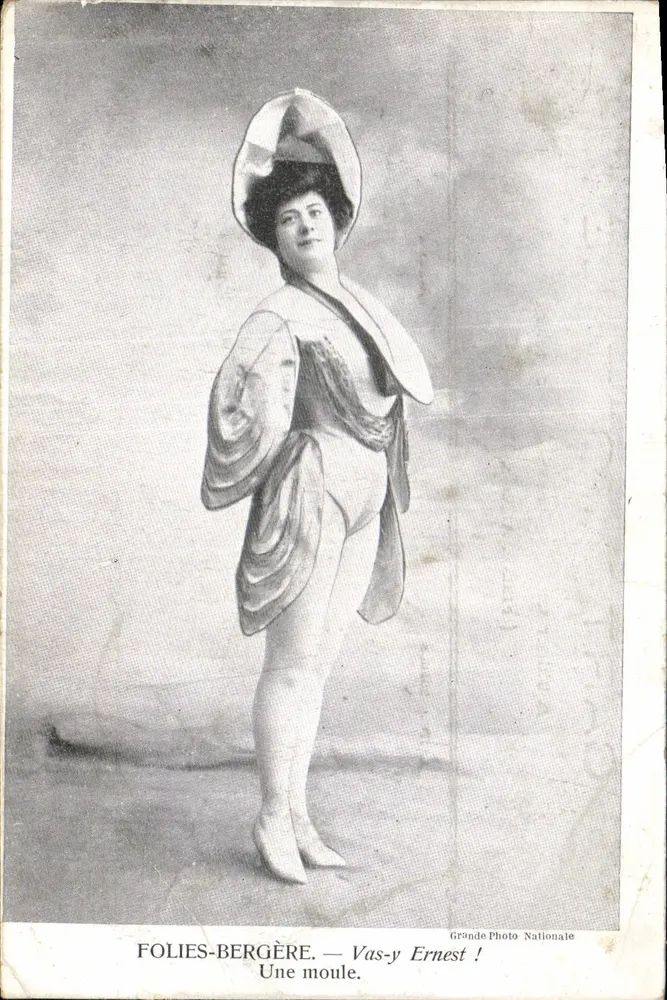 Folies-Bergère — Une moule. — Vas-y Ernest ! — Grande Photo Nationale - Vorderseite