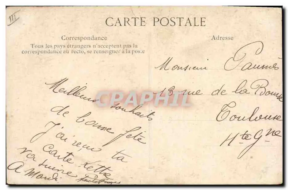 Mujer en traje de carnaval — Folies-Bergère — Delbarre, Naijery, París - Reverso