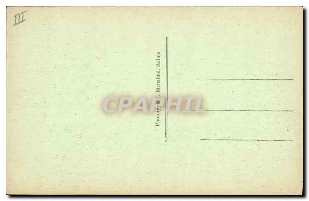 Missions des P.P. du Saint-Esprit — Eine Freiluftfeier — Phototypie J. Bienaimé, Reims - Rückseite
