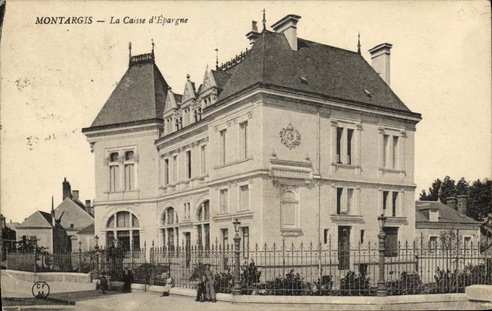 Montargis — A Caixa de Economia — Editor CFM - Frente