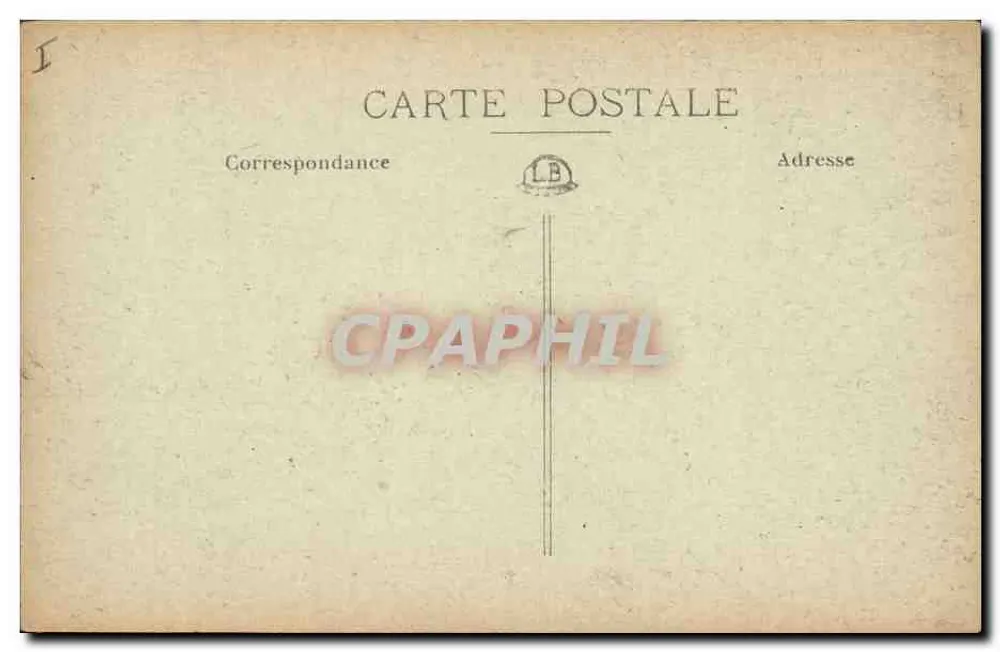 Montbéliard (Doubs) — A Caixa de Economia — editor C-L-B, n° 780 - Verso