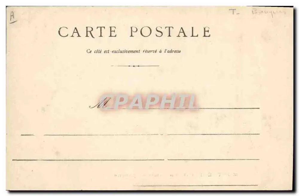 Montbéliard - La Caisse d'Epargne — editor anónimo, número de serie no visible - Reverso
