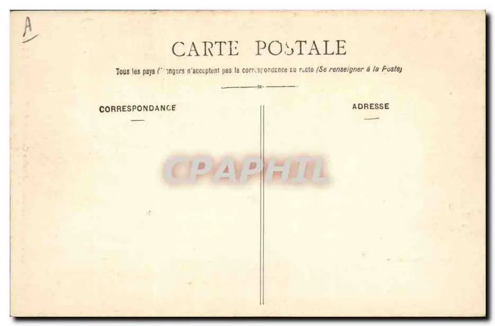 Le Puy (Hte-Loire) — Altes Kleid der Velay — L. P. - Rückseite