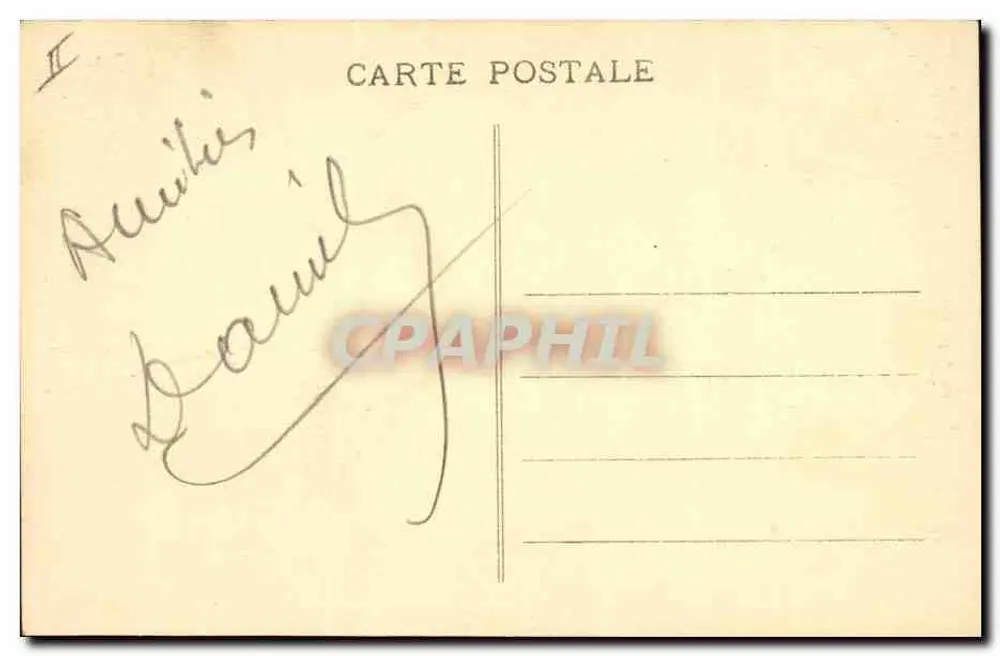 L'Auvergne Pittoresque — Uma Pastora — Edição de Luxo Pierre e Adrien Malroes, em Aurillac - Verso