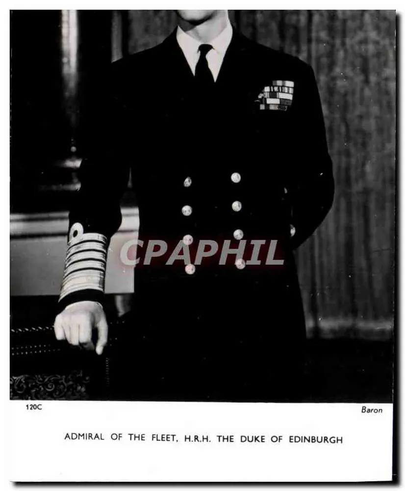 Admiral of the Fleet, H.R.H. Der Duke of Edinburgh — Tuck's Post Card, Verlag Tuck & Co. - Vorderseite
