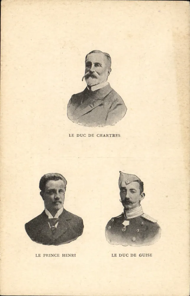 Prinz Henri — Herzog von Chartres — Herzog von Guise — Verlag: Le Panache, 42, rue du Bac, Paris - Vorderseite