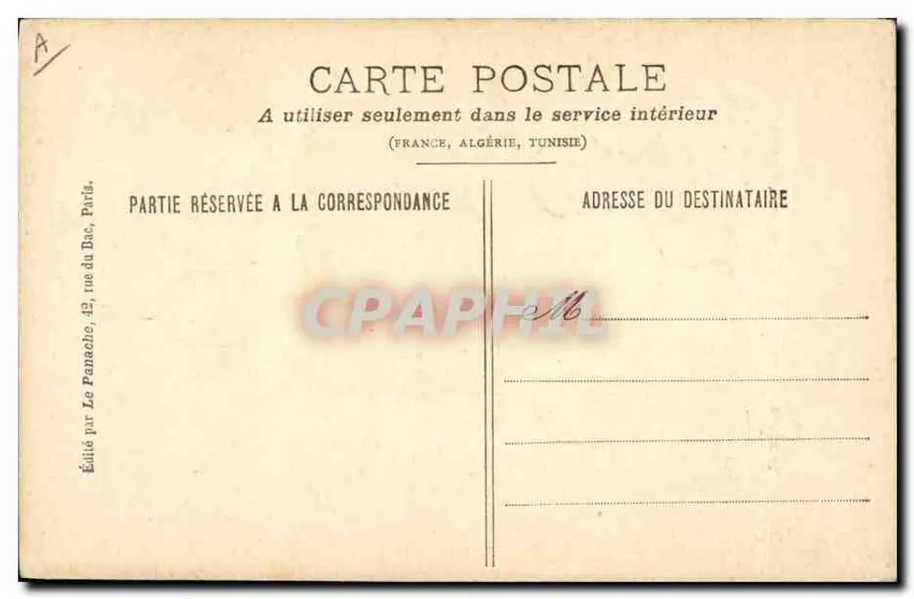 Prinz Henri — Herzog von Chartres — Herzog von Guise — Verlag: Le Panache, 42, rue du Bac, Paris - Rückseite