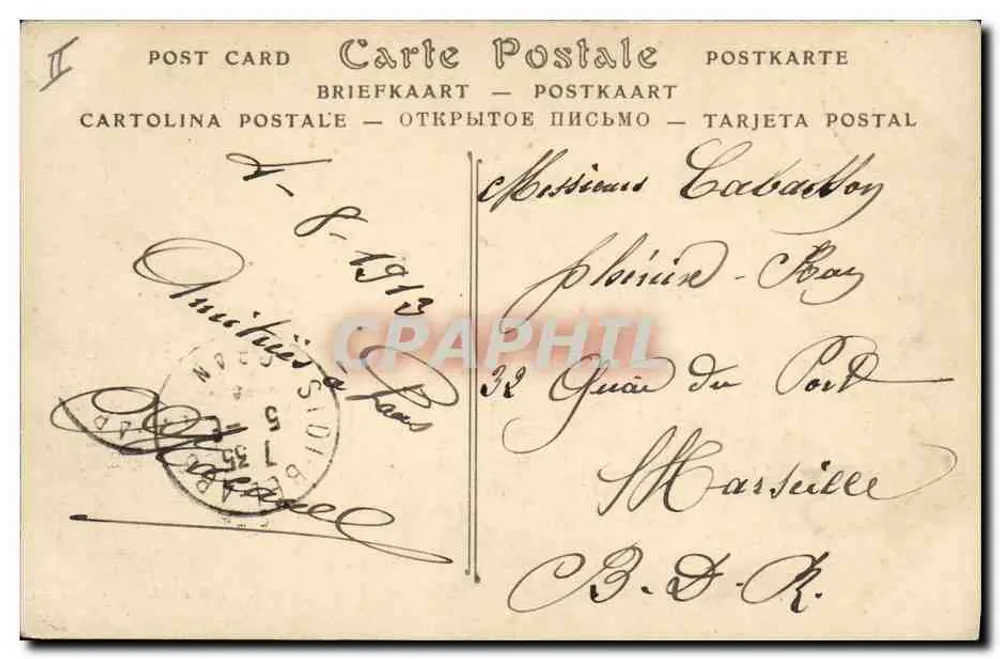 Armée française — Chasseurs d'Afrique — Rückkehr von der Erkundung — ND Phot. - Rückseite