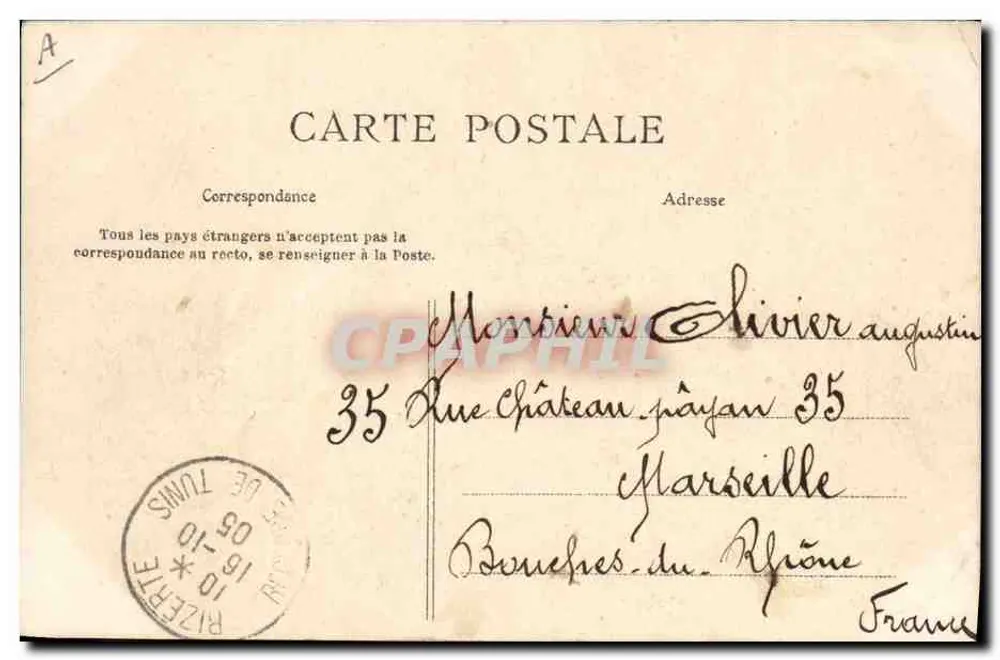 Bézerte — Algerische Tirailleurs — Verleger Van Ours, Nr. 502 - Rückseite