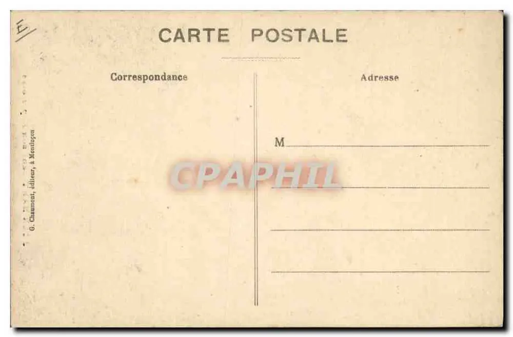 Jean-Bart no seu Répertoire — G. Chaumont, editor, A. Montilpon - Verso