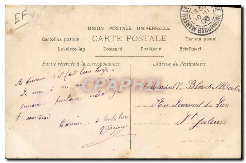 Mata-Hari — Exotische Tänzerin — Walery Paris n°5116 - Rückseite