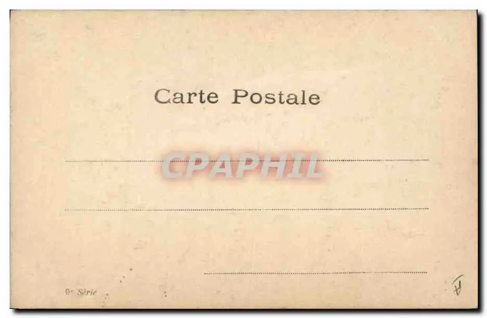 Mulher em traje de palco — Casino de Paris — Walery, Paris - Verso