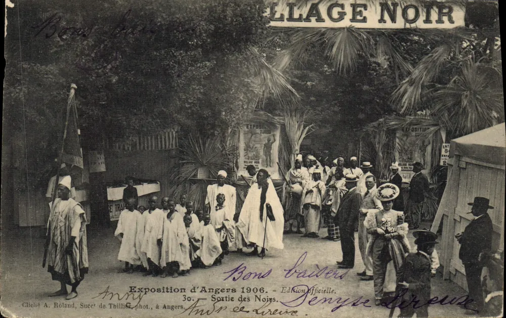 Village Noir — Ausstellung von Angers 1906 — Offizielle Ausgabe, Nr. 30 - Vorderseite