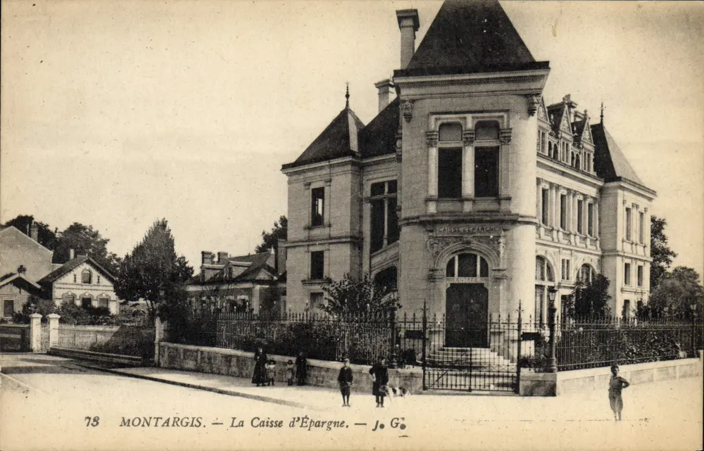 Montargis — De Spaarbank — Jo G. - Voorkant
