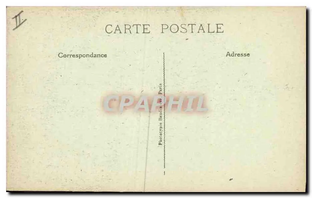 Montdidier — A Caixa de Economia — Phototype Bandin, Paris - Verso