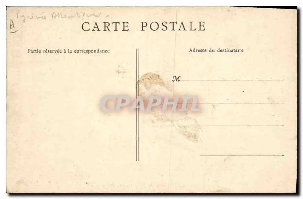 Oloron — Monumento de la Caja de Ahorros - Reverso