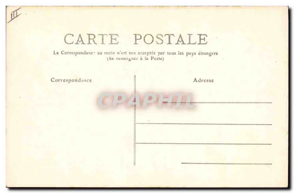 Uma Camponesa — A Auvergne — Bilhete postal moderno n°2004 - Verso