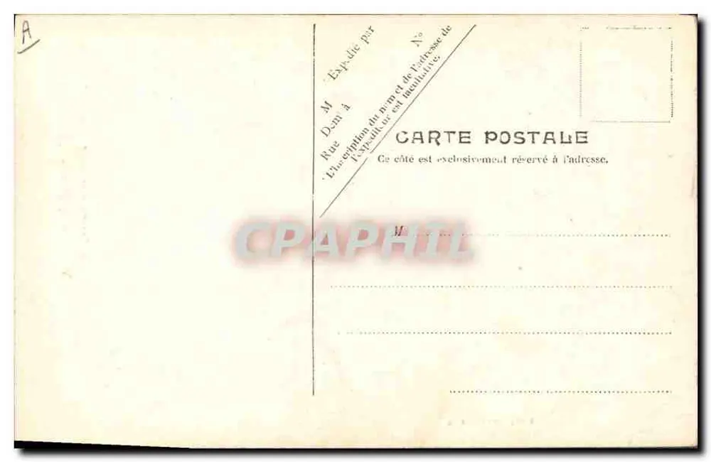 Mulheres da Auvergne — Tipos da Auvergne — V. P. Paris, No. 1 - Verso