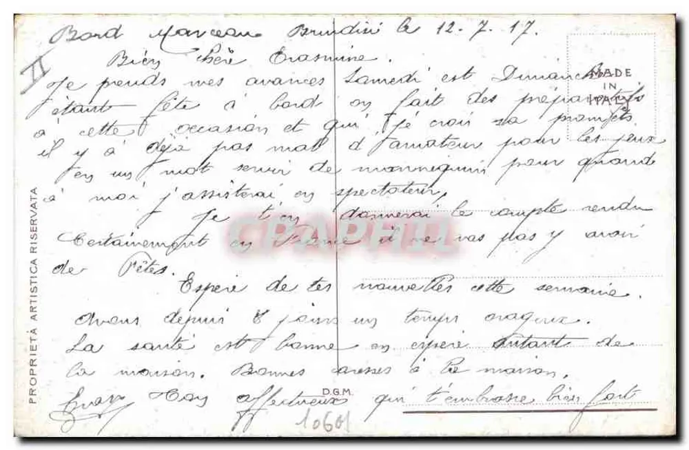Frau Soldat — Artiglieria — Edition Muzzini - Rückseite