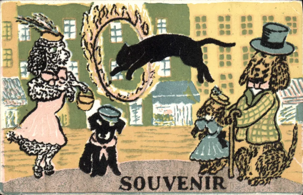 Die Straße — Tierstraße — Éditions Jaky (Aubusson) - Vorderseite