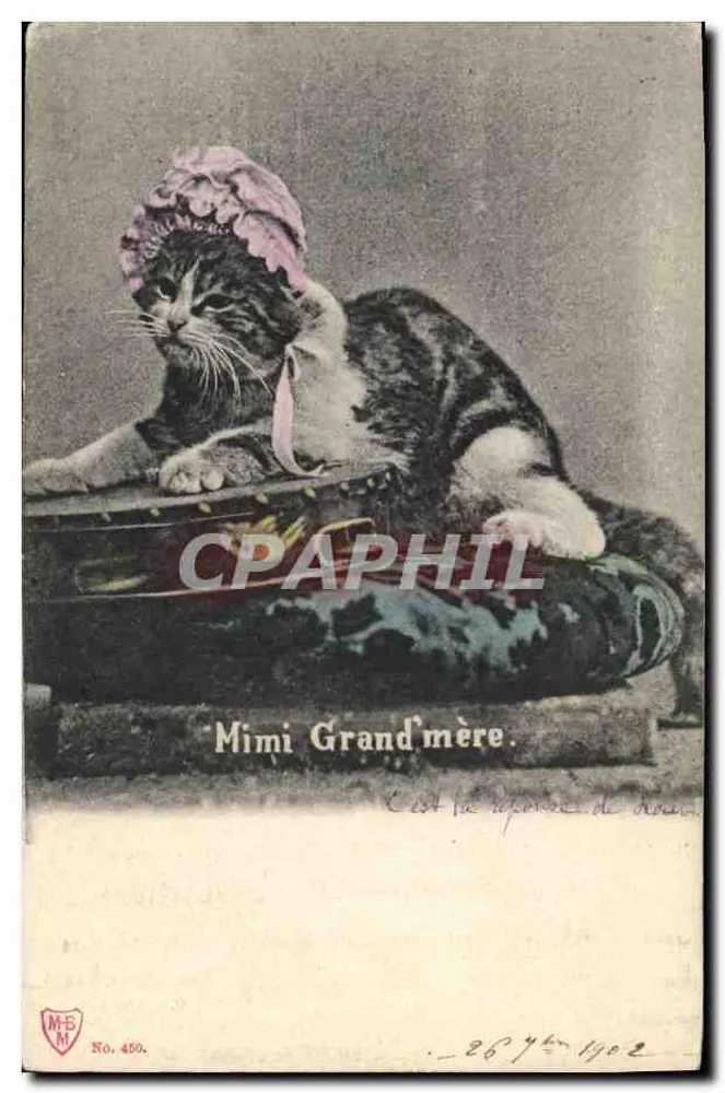 Gato Mimi Vovó — editor M.B.H. n° 450 - Frente