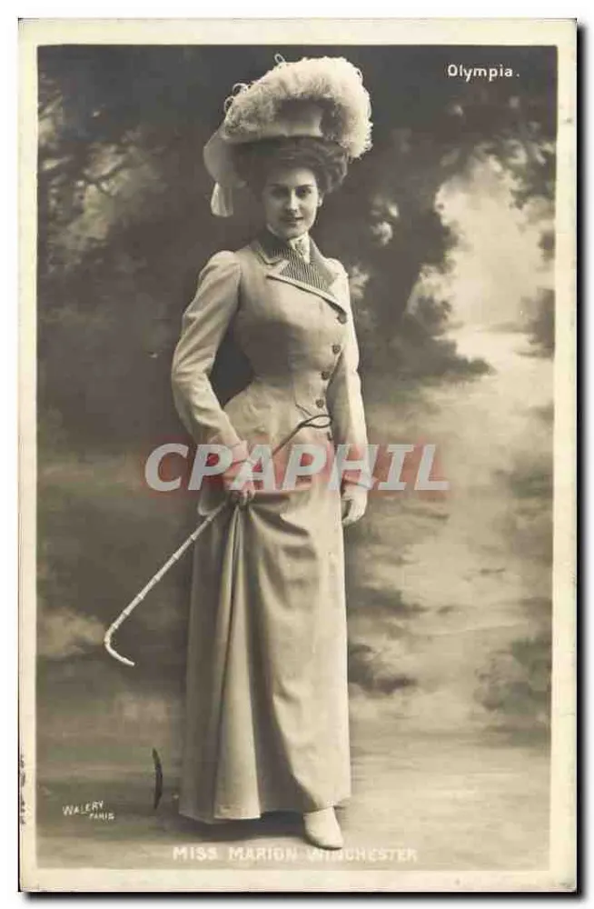 Miss Marion Winchester — Olympia — Walery Paris - Frente