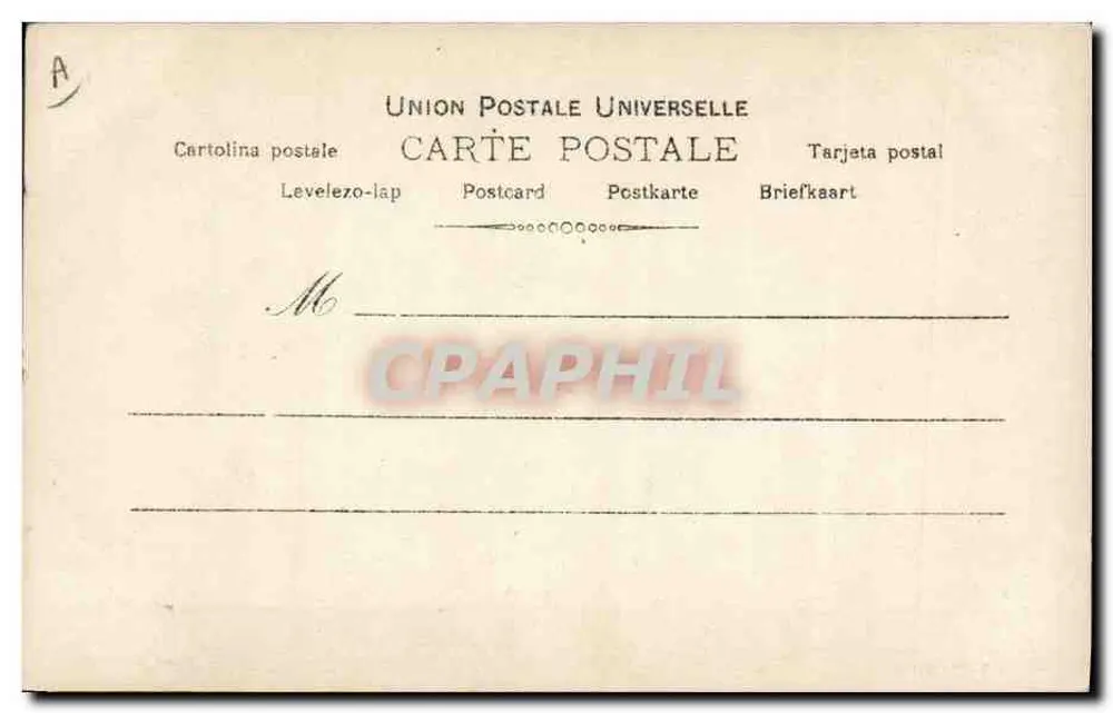 Mulher elegante — paisagem lacustre — Véréna, Paris, n° 895 - Verso