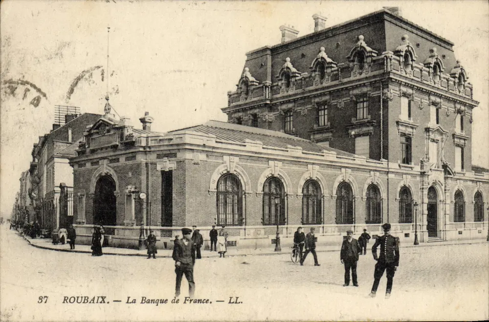 Roubaix — Die Bank von Frankreich — LL. — Nr. 37 - Vorderseite
