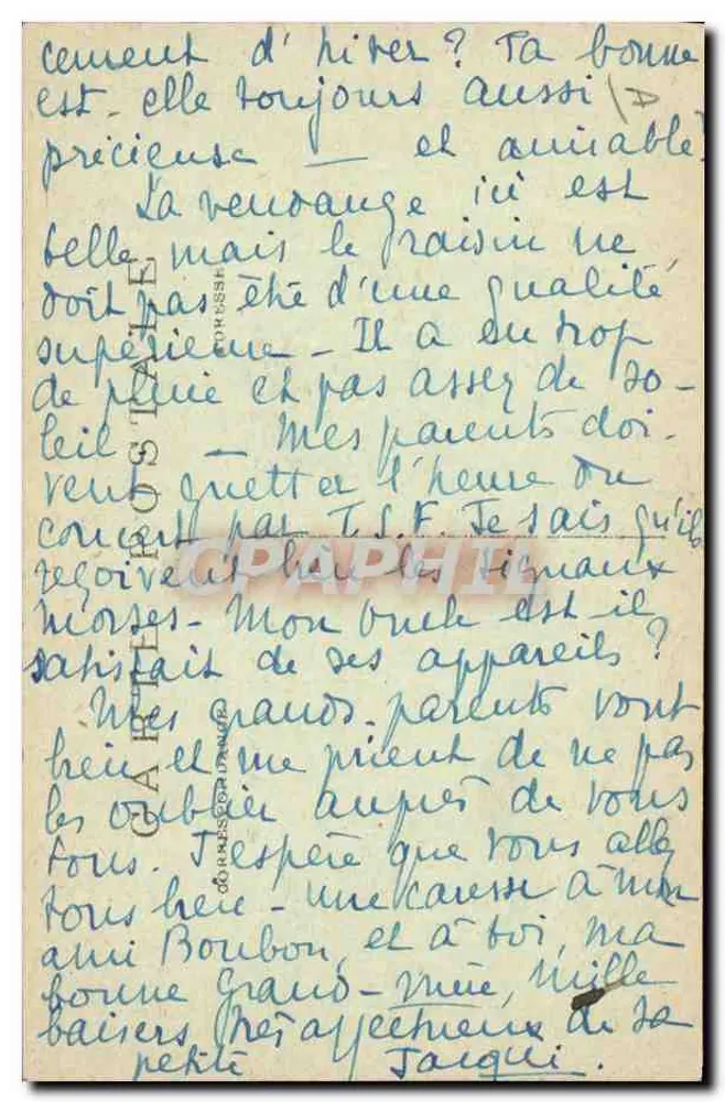Kostium z THIERS — L'Hirondelle, Paryż. N°17 - Rewers