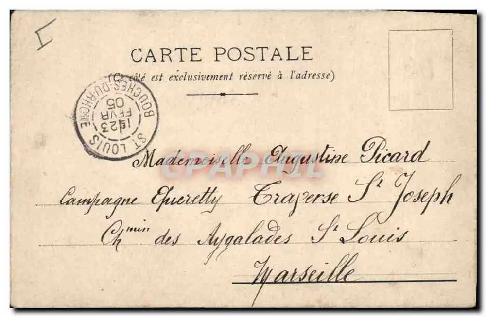 Visão de um castelo nevado — A. Rigerl — Charlois - Verso