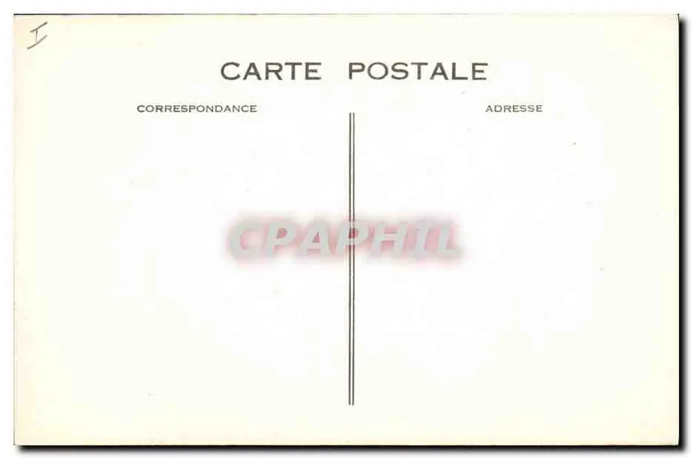 Napoleon Bonaparte — Entwurf einer Brief an den Graf von Provence — unbekannter Verlag - Rückseite
