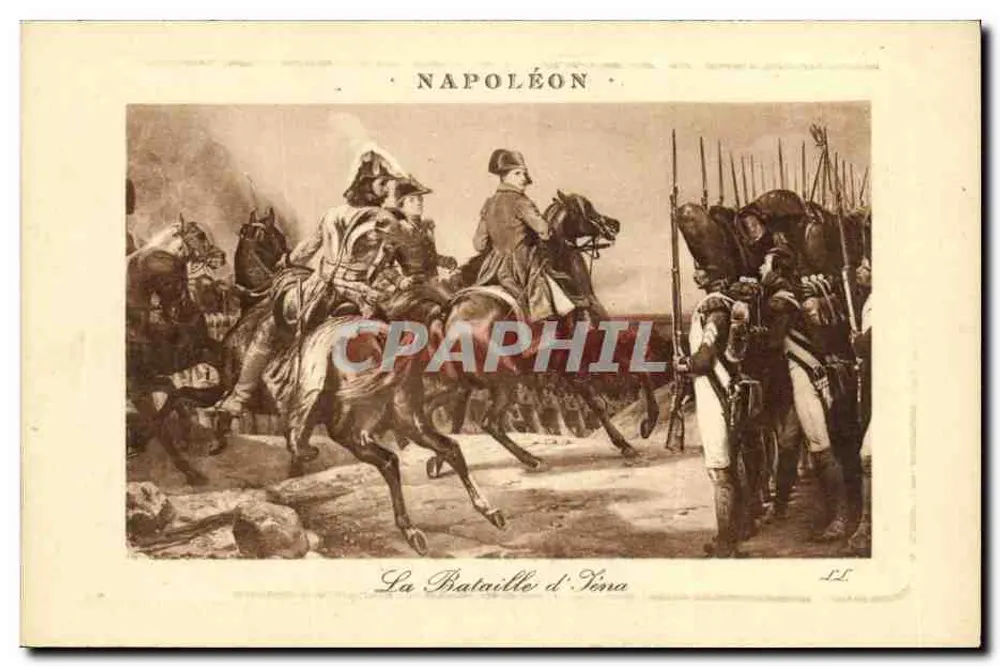 La Batalla de Toma — Napoleón — Union Postale Universelle, serie 3125 - Anverso