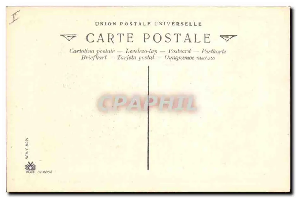 Napoleon und Franz II nach Austerlitz — LL — Serie 8021 - Rückseite