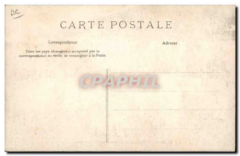 Blida — Musik des 1. Regiments der Tirailleurs — Hébert & Darche, n°43 - Rückseite