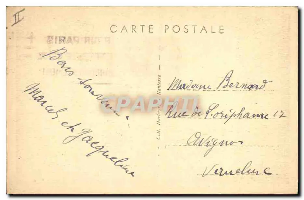 Nanterre (Seine) — Kollektiv, Boulevard du Couchant — Verlag Cim - Rückseite