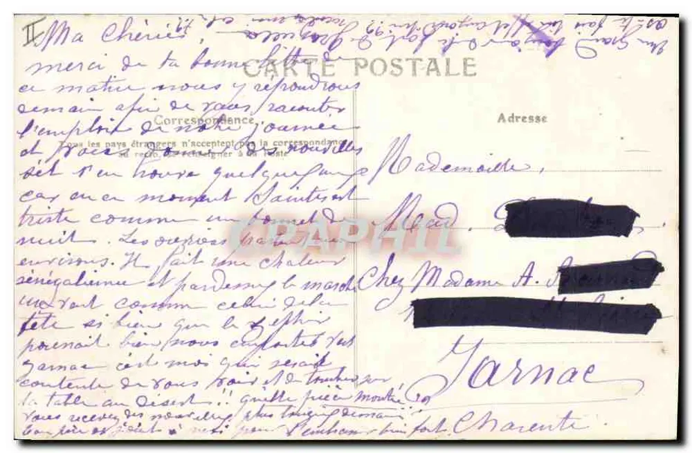 Saintes — A Caixa de Economia — Coll. Boissinot, Saintes - Verso