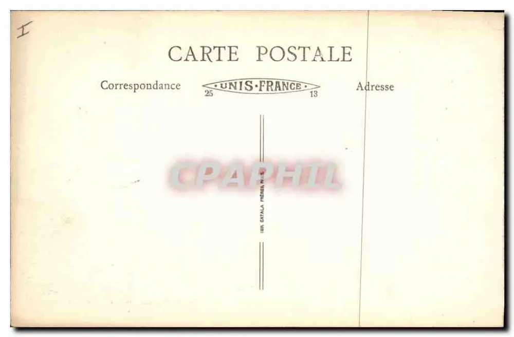 Saint-Chamond (Loire) — Caixa de Economia — Ed. Reynaud (abacus) — Cliché p. 6.252 - Verso