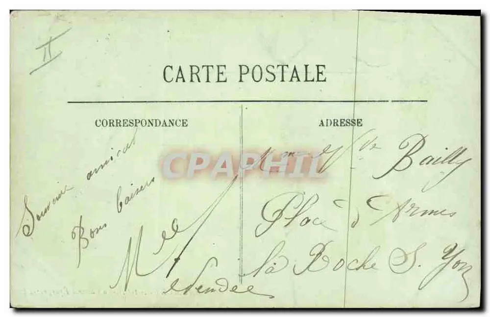 Saumur (M.-et-L.) — A Caixa de Poupança — editor Pein Vitré, n° 58 - Verso