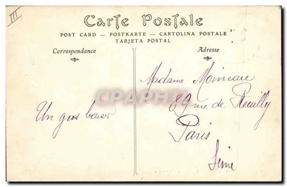 Saumur — La Caisse d'Épargne — ND Phob, n°57 - Achterkant