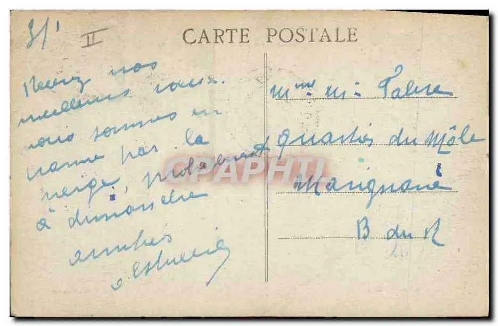 St-Étienne (Loire) — Caixa de Epargne e Posto — Ed. Brunet - Verso
