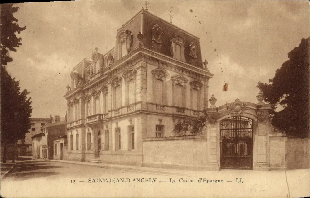 Saint-Jean-d'Angély — Die Sparkasse — LL - Vorderseite