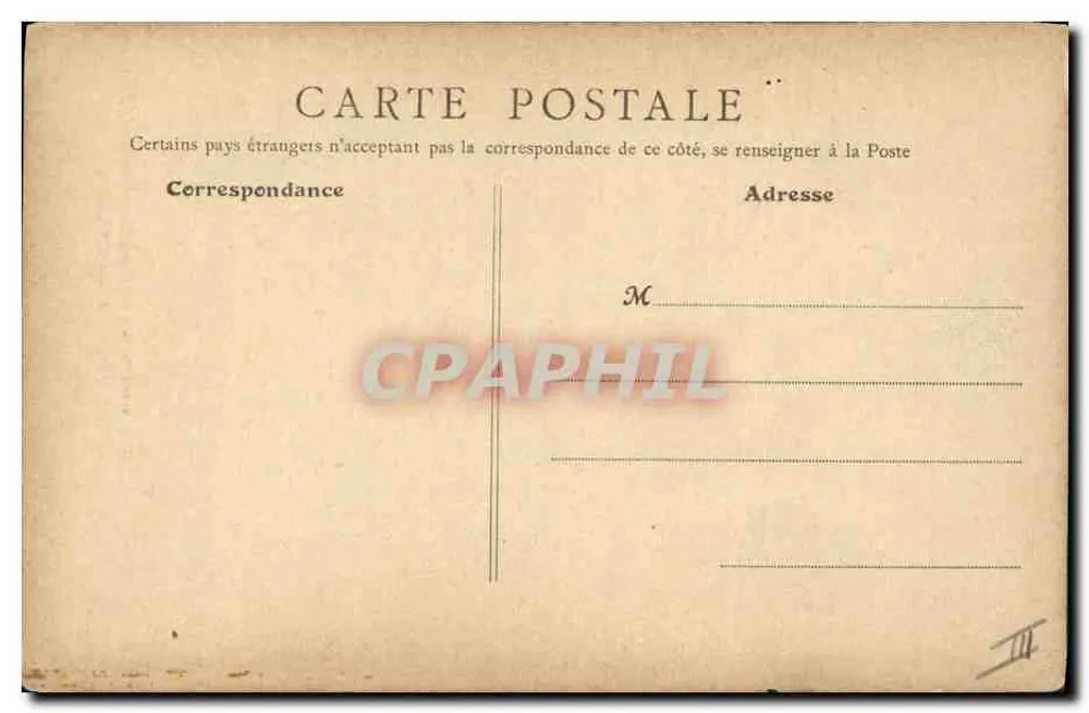Saint-Étienne (Loire) — Sparkasse, Straße d'Arcole — B.F., Paris - Rückseite