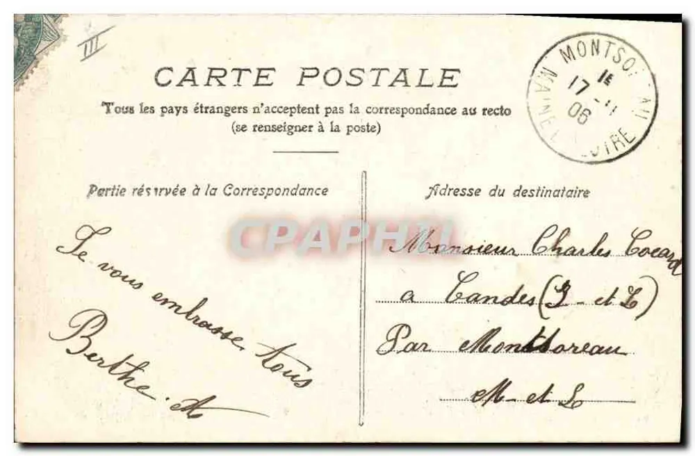 Saumur — A Caixa de Poupança — editor PEIN VITR - Verso