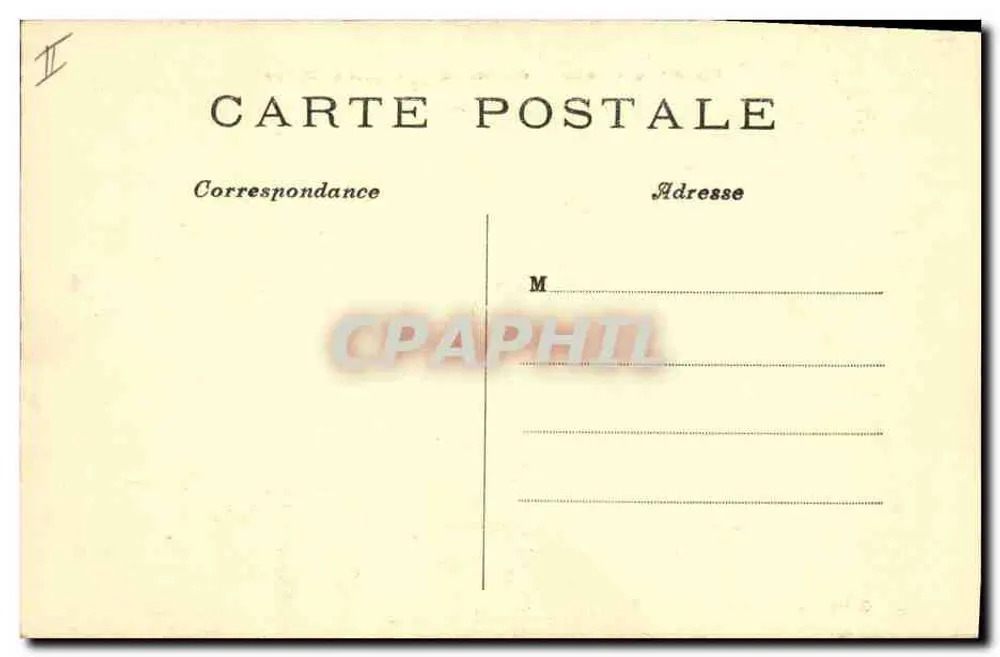 Saint-Calais — Sparkasse und Halle — G. Richer Si-Calais - Rückseite